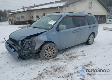 2009 Kia Sedona Ex из США, поврежденный, VIN KNDMB233596305582